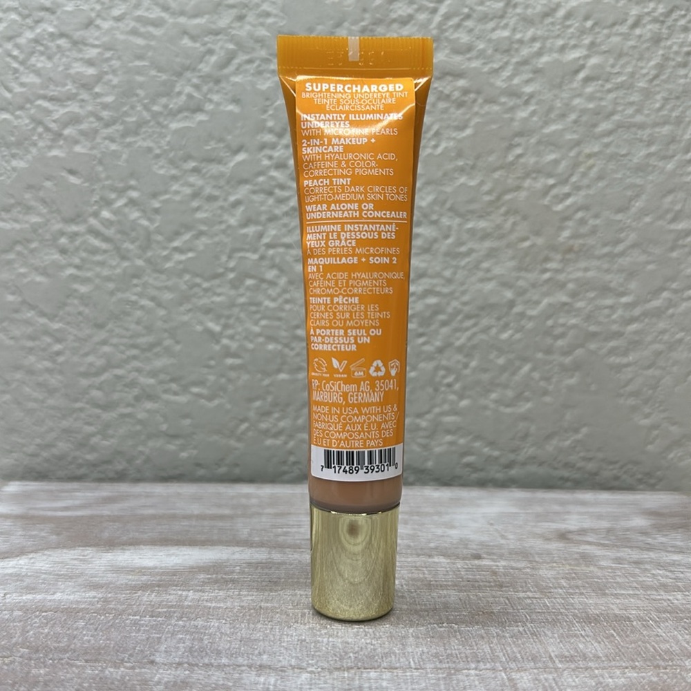 $8 π Milani Super Charged Brightening Undereye Tint Peach 120 NEWβ FULL SZ - Picture 3 of 3